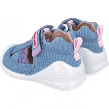 Sandalia para niña Biomecanics 252184 Twin Primeros pasos INDIGO_A631