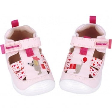 Sandalia para niña Biomecanics 252184 Twin Primeros pasos ROSA_C032