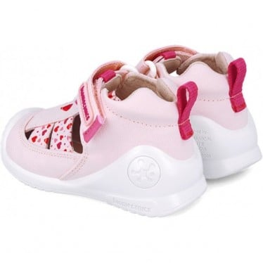 Sandalia para niña Biomecanics 252184 Twin Primeros pasos ROSA_C032