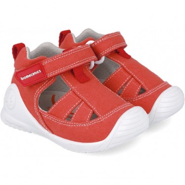 Sandalias para bebé Biomecanics 252188 Primeros pasos ROJO_C204