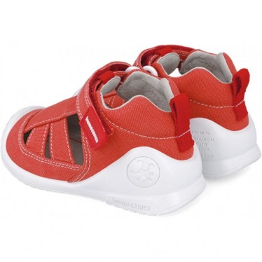 Sandalias para bebé Biomecanics 252188 Primeros pasos ROJO_C204
