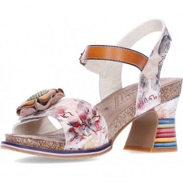Sandalias con tacón LAURA VITA DECBYO22 ORANGE
