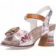 Sandalias con tacón LAURA VITA DECBYO22 ORANGE