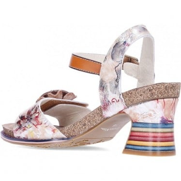 Sandalias con tacón LAURA VITA DECBYO22 ORANGE
