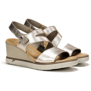 Sandalias de mujer FLUCHOS Smash F1973 PLATINO