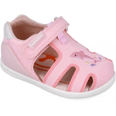 Sandalias para chica Biomecanics 252191 Delfin ROSA_B032