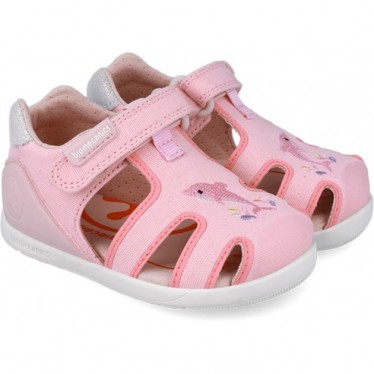 Sandalias para chica Biomecanics 252191 Delfin ROSA_B032