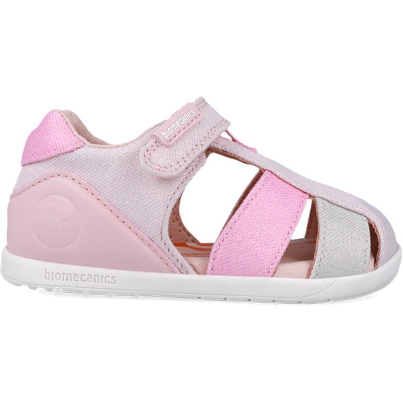 Sandalia para niña Biomecanics 252192 Metalizada ROSA_B032