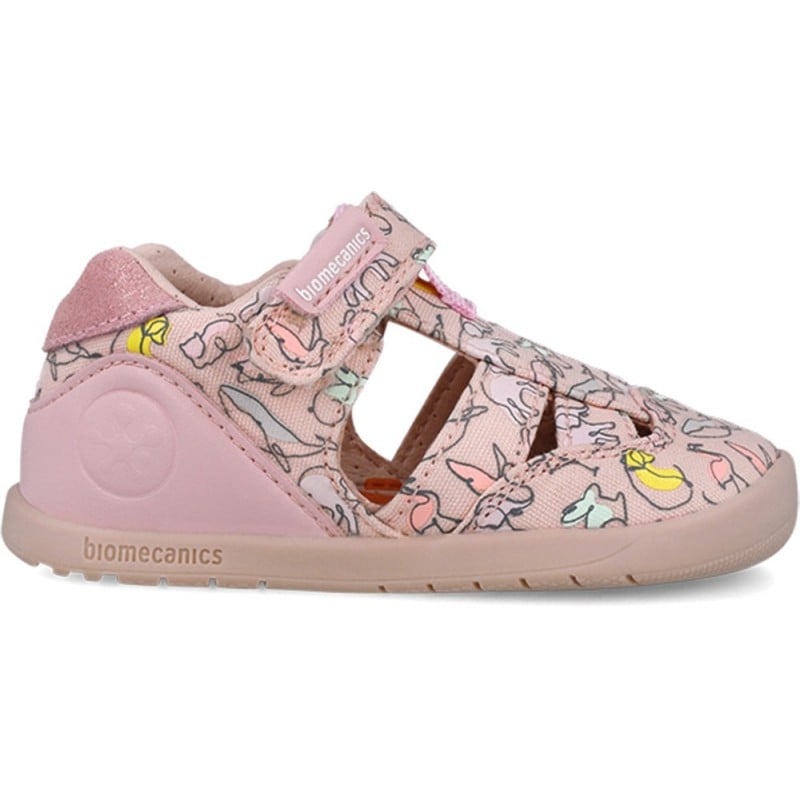 Sandalias para niña Biomecanics 252193 Estampado animales ROSA_A032