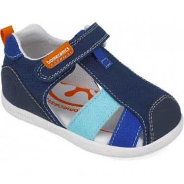 Sandalias respetuosas para niño Biomecanics 252198 Wider AZUL_MARINO_A089