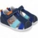 Sandalias respetuosas para niño Biomecanics 252198 Wider AZUL_MARINO_A089