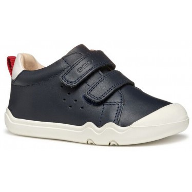 Deportiva respetuosa niño GEOX Steppieup B465WA NAVY_RED