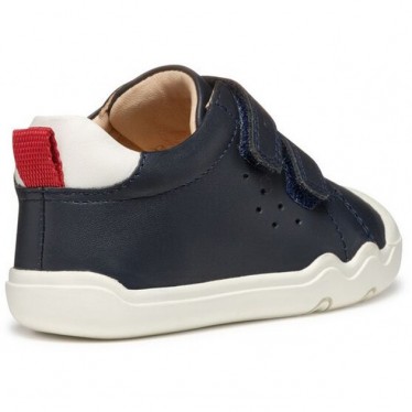 Deportiva respetuosa niño GEOX Steppieup B465WA NAVY_RED
