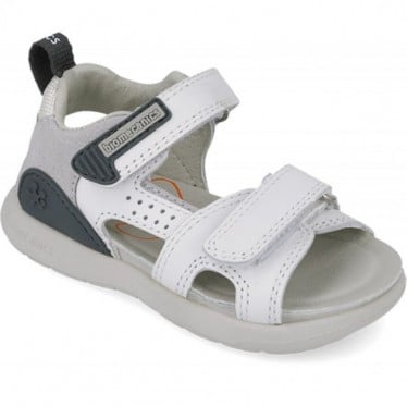 Sandalias para chico Biomecanics 252218 Bioevolution casual BLANCO_GRIS_B471