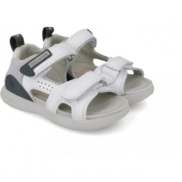 Sandalias para chico Biomecanics 252218 Bioevolution casual BLANCO_GRIS_B471