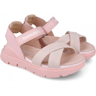 Sandalias para chica Biomecanics 252226 Bioflow Tiras ROSA_A032