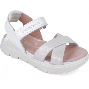 Sandalias para chica Biomecanics 252226 Bioflow Tiras BLANCO_B050