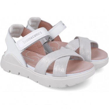 Sandalias para chica Biomecanics 252226 Bioflow Tiras BLANCO_B050