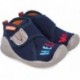 Pantuflas para niño de BIOMECANICS 241154 fieltro AZUL_MARINO