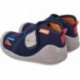 Pantuflas para niño de BIOMECANICS 241154 fieltro AZUL_MARINO