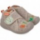 Pantuflas para niño de BIOMECANICS 241154 fieltro TAUPE