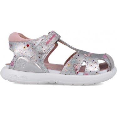 Sandalias para chica Biomecanics 252230 Bioevolution Mariposas PLATA_A198