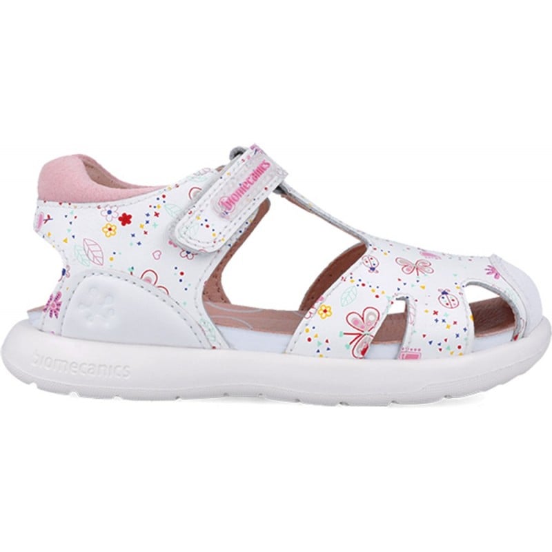 Sandalias para chica Biomecanics 252230 Bioevolution Mariposas BLANCO_B050