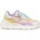 Sneakers para chica GEOX Loftus J55M2B WHITE_MULTI