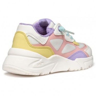 Sneakers para chica GEOX Loftus J55M2B WHITE_MULTI