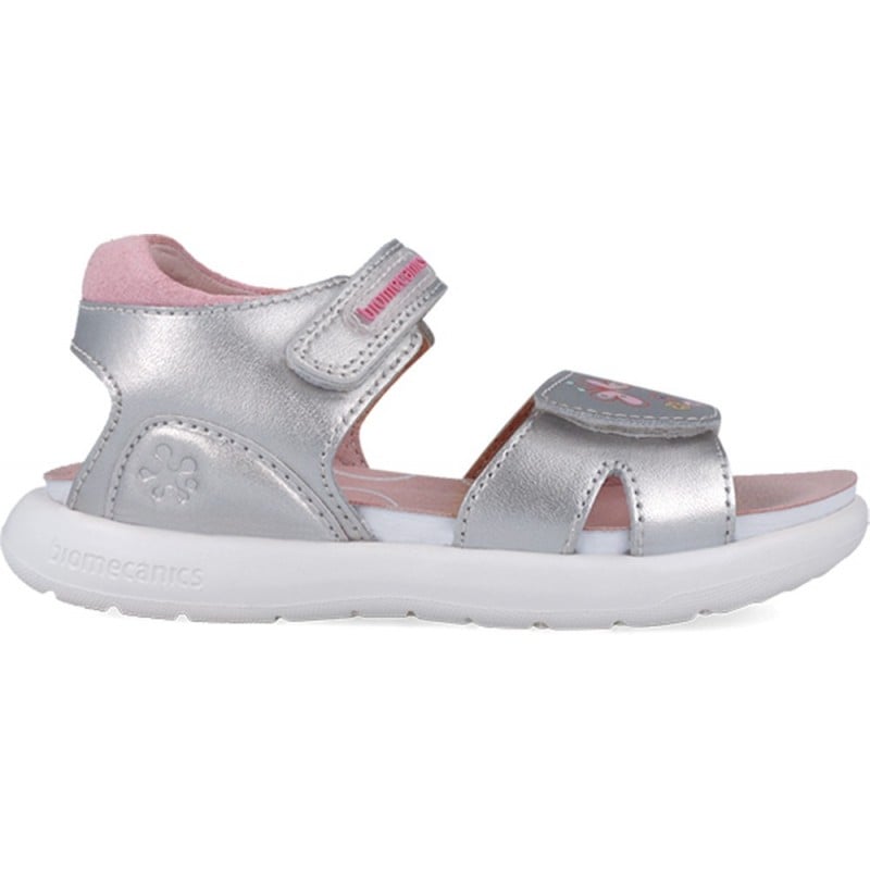 Sandalias para chica Biomecanics 252231 Bioevolution Mariposas PLATA_A198