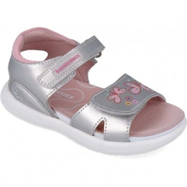 Sandalias para chica Biomecanics 252231 Bioevolution Mariposas PLATA_A198