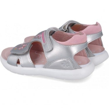 Sandalias para chica Biomecanics 252231 Bioevolution Mariposas PLATA_A198