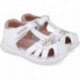 Sandalias para chica Biomecanics 252232 Bioevolution Flores BLANCO_B050