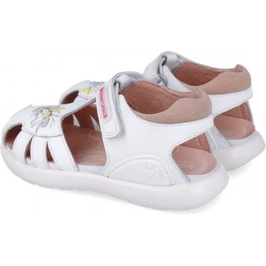 Sandalias para chica Biomecanics 252232 Bioevolution Flores BLANCO_B050