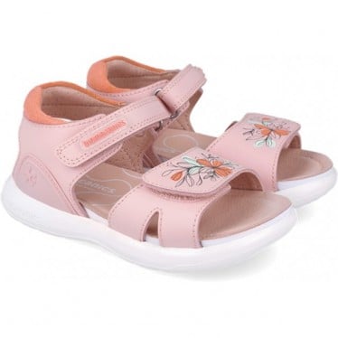 Sandalias para chica Biomecanics 252233 Bioevolution Flores ROSA_A032