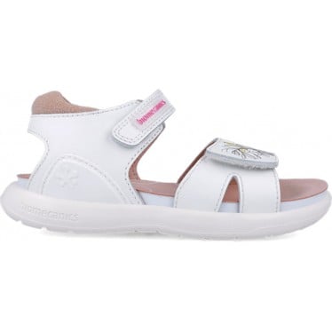 Sandalias para chica Biomecanics 252233 Bioevolution Flores BLANCO_B050