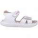 Sandalias para chica Biomecanics 252233 Bioevolution Flores BLANCO_B050