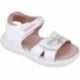 Sandalias para chica Biomecanics 252233 Bioevolution Flores BLANCO_B050