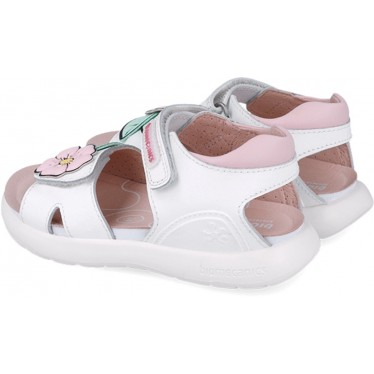 Sandalias para chica Biomecanics 252234 Bioevolution Flor BLANCO_A050