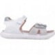 Sandalias para chica Biomecanics 252240 Bioevolution Flor BLANCO_B050