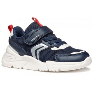 Deportivas para chico GEOX Loftus J55MQB NAVY_RED