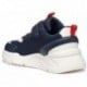 Deportivas para chico GEOX Loftus J55MQB NAVY_RED