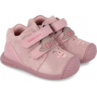 Botines para niña de BIOMECANICS 241107 serraje PEPPA