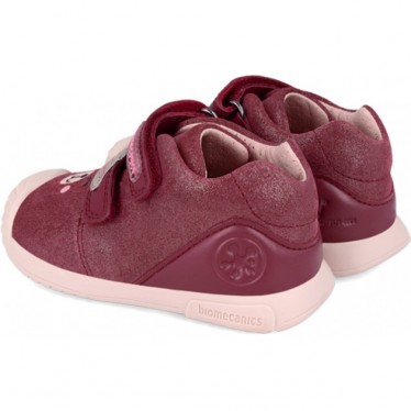 Botines para niña de BIOMECANICS 241107 serraje FRAGOLA