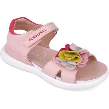 Sandalias para chica Biomecanics 252241 Bioevolution Flor ROSA_A032
