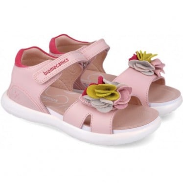 Sandalias para chica Biomecanics 252241 Bioevolution Flor ROSA_A032