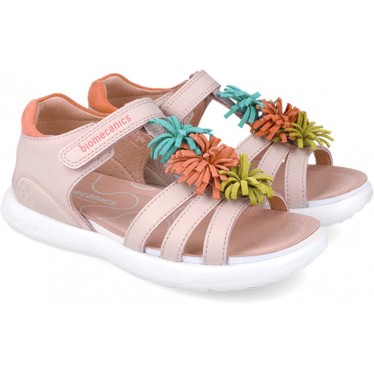 Sandalias para chica Biomecanics 252242 Bioevolution Flores COTTON_A779