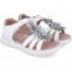 Sandalias para chica Biomecanics 252242 Bioevolution Flores BLANCO_C050