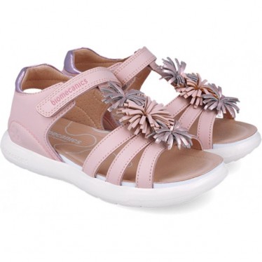 Sandalias para chica Biomecanics 252242 Bioevolution Flores ROSA_B032