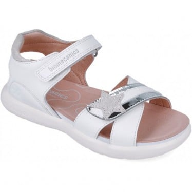 Sandalias para chica Biomecanics 252244 Bioevolution Estrella BLANCO_B050